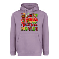 Lavender hot cocoa and christmas movies Heavyweight Hoodie - texasbilliewilder
