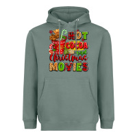 Sage hot cocoa and christmas movies Heavyweight Hoodie - texasbilliewilder