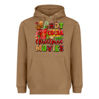 Toasted Coconut hot cocoa and christmas movies Heavyweight Hoodie - texasbilliewilder