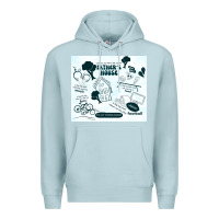 Blue Mist father's house Premium Hoodie - TumblerDesignByShophia