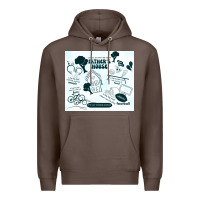 Coffee father's house Premium Hoodie - TumblerDesignByShophia