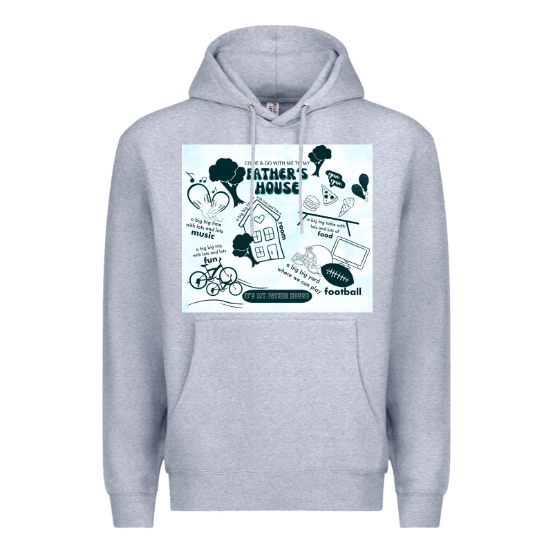 Father's House Premium Hoodie by TumblerDesignByShophia | Teevron
