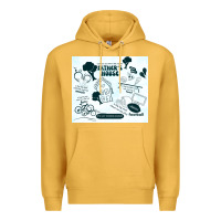 Mustard father's house Premium Hoodie - TumblerDesignByShophia