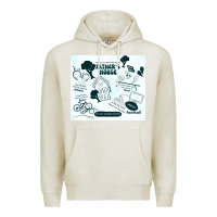 Oatmeal Heather father's house Premium Hoodie - TumblerDesignByShophia