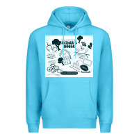 Ocean Blue father's house Premium Hoodie - TumblerDesignByShophia