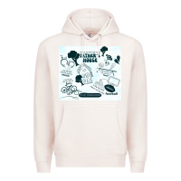 Pale Pink father's house Premium Hoodie - TumblerDesignByShophia