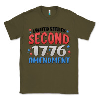 Army Green united states second 1776 amendment Classic Tee - MaliasSmallBusiness