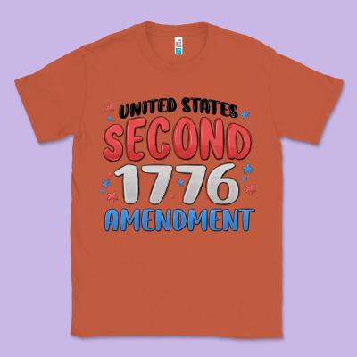 United States Second 1776 Amendment Classic Tee Designed By Maliassmallbusiness