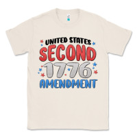 Natural united states second 1776 amendment Classic Tee - MaliasSmallBusiness