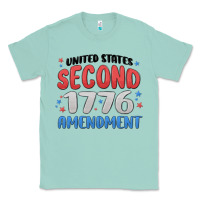 Seafoam united states second 1776 amendment Classic Tee - MaliasSmallBusiness