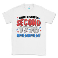 White united states second 1776 amendment Classic Tee - MaliasSmallBusiness