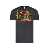 Vintage Black Talk turkey to me Vintage Tee - NancyCooperArtShop