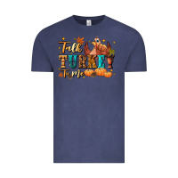 Vintage Denim Talk turkey to me Vintage Tee - NancyCooperArtShop