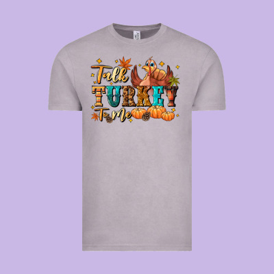 Talk Turkey To Me Vintage Tee Designed By Nancycooperartshop