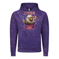 Cloud Purple freedom born free tour 1776 Vintage Hoodie - NancyCooperArtShop