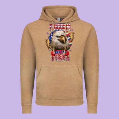 Freedom Born Free Tour 1776 Vintage Hoodie Designed By Nancycooperartshop