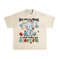 Sandshell what makes you different is what makes you beautif Urban Heavy Tee - MaliasSmallBusiness