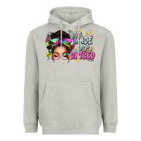 Moon Dust 80s made 90s raised messy bun Heavyweight Hoodie - texasbilliewilder