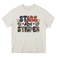 Stars And Stripes Heavy Core Tee | Teevron