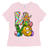 Bubblegum Pink Love gnome Easter Ladies Tee - Neo Western