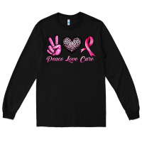 Black peace love cure Long Sleeve Tee - JahusDesignShop