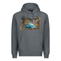 Rock Small town USA truck 4th of july Premium Hoodie - HowdyJamesFarm