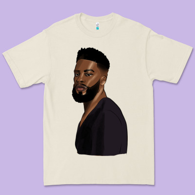 African Men Premium Tee Designed By Hra Design Shop