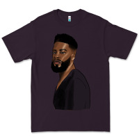Plum african men Premium Tee - HRA Design Shop