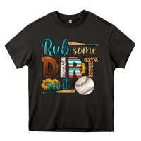 Asphalt rub some dirt on it baseball Heavy Core Tee - HRA Design Shop