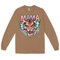 Mama Tiger Lightning Bolt Long Sleeve Tee | Teevron