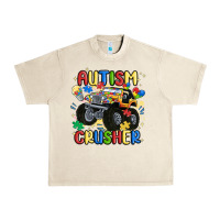 Sandshell autism crusher Urban Heavy Tee - MaliasSmallBusiness