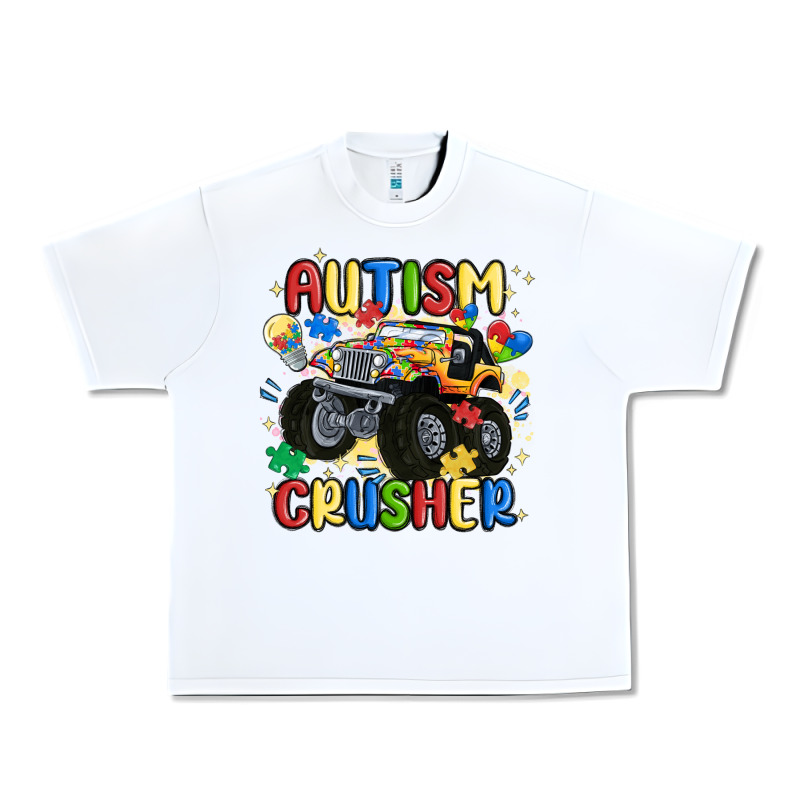 Autism Crusher Urban Heavy Tee by MaliasSmallBusiness | Teevron