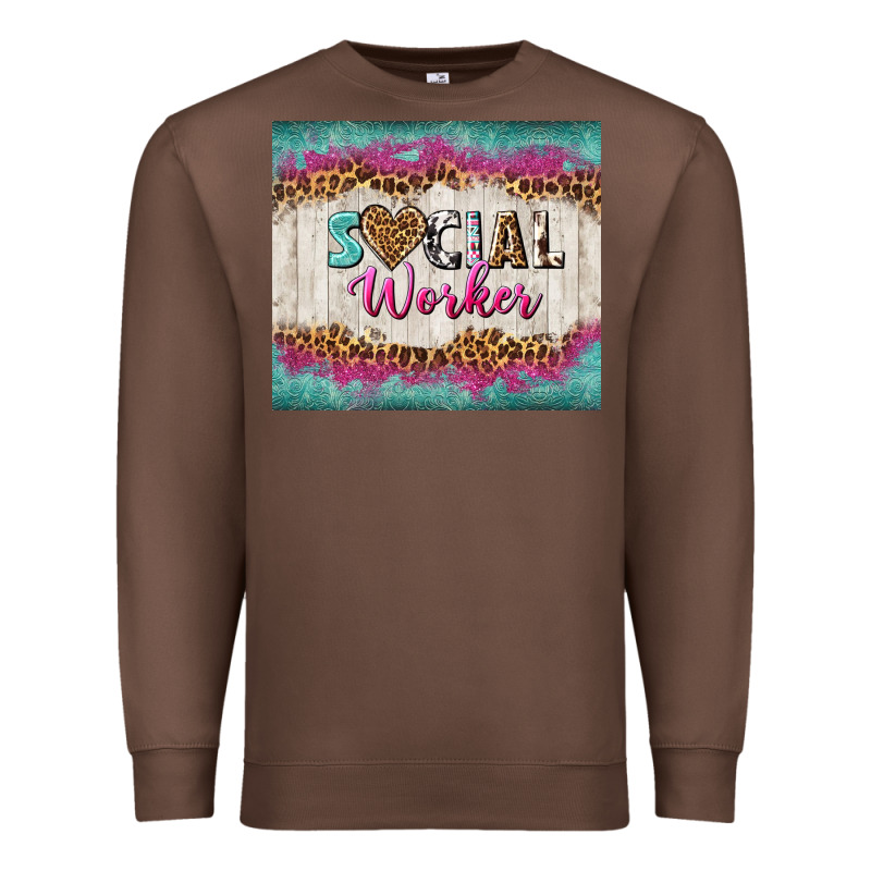 Western Social Worker Tumbler Tbs (1) Premium Sweatshirt by TumblerDesignByShophia | Teevron
