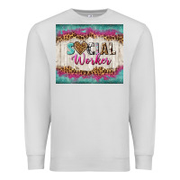 Dove Grey western social worker tumbler tbs (1) Premium Sweatshirt - TumblerDesignByShophia