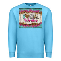 Ocean Blue western social worker tumbler tbs (1) Premium Sweatshirt - TumblerDesignByShophia