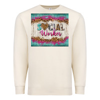 Sandshell western social worker tumbler tbs (1) Premium Sweatshirt - TumblerDesignByShophia