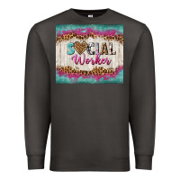 Smoke western social worker tumbler tbs (1) Premium Sweatshirt - TumblerDesignByShophia