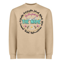 By The Power Of The Name Heavyweight Sweatshirt | Teevron