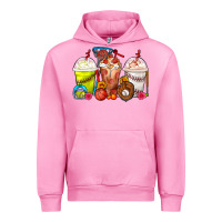 Fuchsia Pink Softball Basketball Baseball Sports Coffee Cups Urban Hoodie - FaDigitalArtStudio