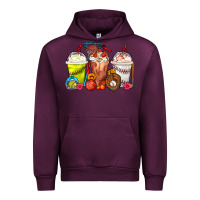 Mauve Wine Softball Basketball Baseball Sports Coffee Cups Urban Hoodie - FaDigitalArtStudio