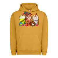 Pigment Peanut Butter Softball Basketball Baseball Sports Coffee Cups Urban Hoodie - FaDigitalArtStudio