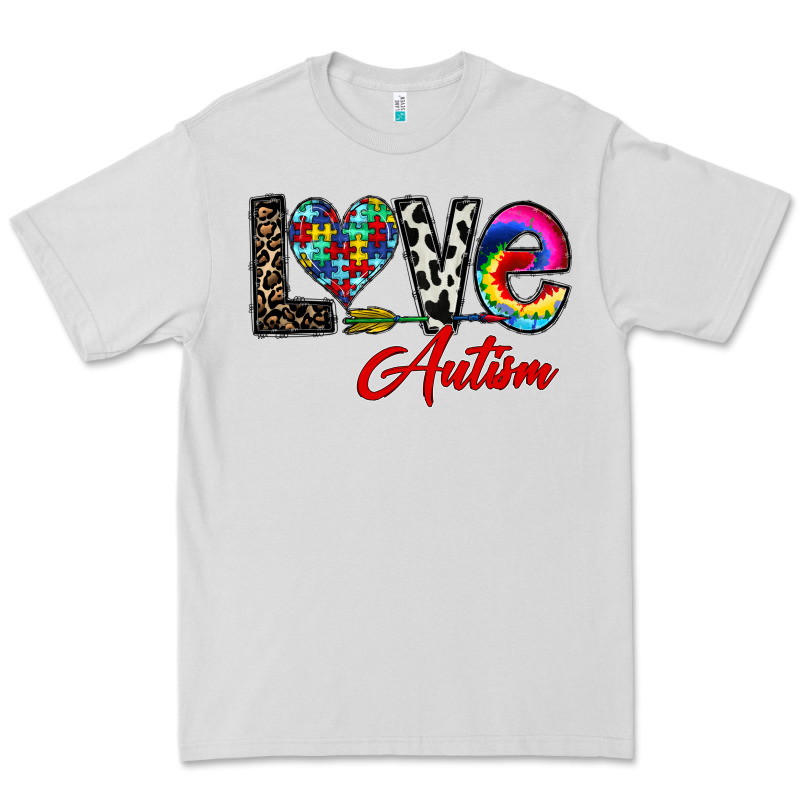 Love Autism Premium Tee by CowhideDigitalArt | Teevron