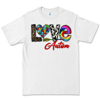 White love autism Premium Tee - CowhideDigitalArt