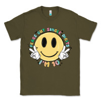 Army Green peace out single digits im 10 Classic Tee - MaliasSmallBusiness