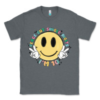 Charcoal Heather peace out single digits im 10 Classic Tee - MaliasSmallBusiness
