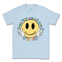 Dusty Blue peace out single digits im 10 Classic Tee - MaliasSmallBusiness