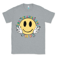 Heather Grey peace out single digits im 10 Classic Tee - MaliasSmallBusiness