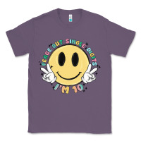 Lavender peace out single digits im 10 Classic Tee - MaliasSmallBusiness