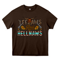 Yeehaws And Hellnaws Heavy Core Tee | Teevron