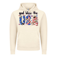 Vintage Artic god bless the usa Vintage Hoodie - NancyCooperArtShop